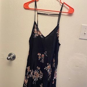 LAST CHANCE** Black floral dress